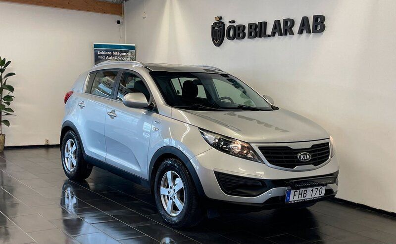 Silver Begagnad 2012 Kia Sportage EX SUV | 59 900 kr (Marknadspris) - Bild 1/4