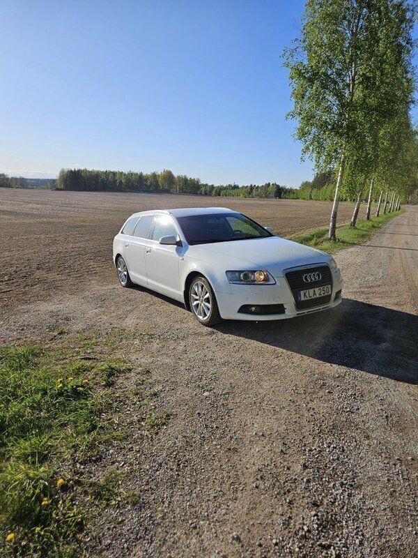 Vit Begagnad 2008 Audi A6 Sport Kombi | 43 000 kr (Marknadspris) - Bild 1/4