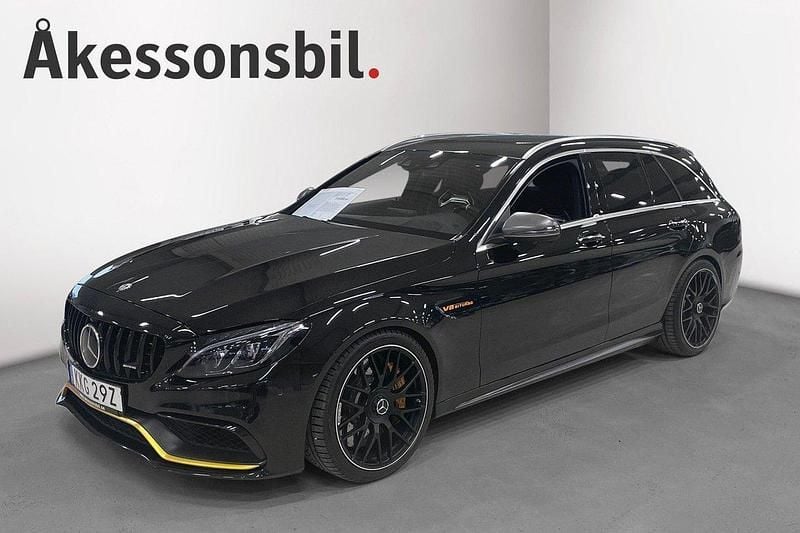 Svart Begagnad 2015 Mercedes C63 AMG AMG Kombi | 479 000 kr - Bild 1/4