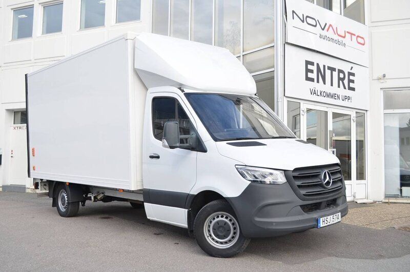 Vit Begagnad 2019 Mercedes Sprinter Van | 439 900 kr - Bild 1/4