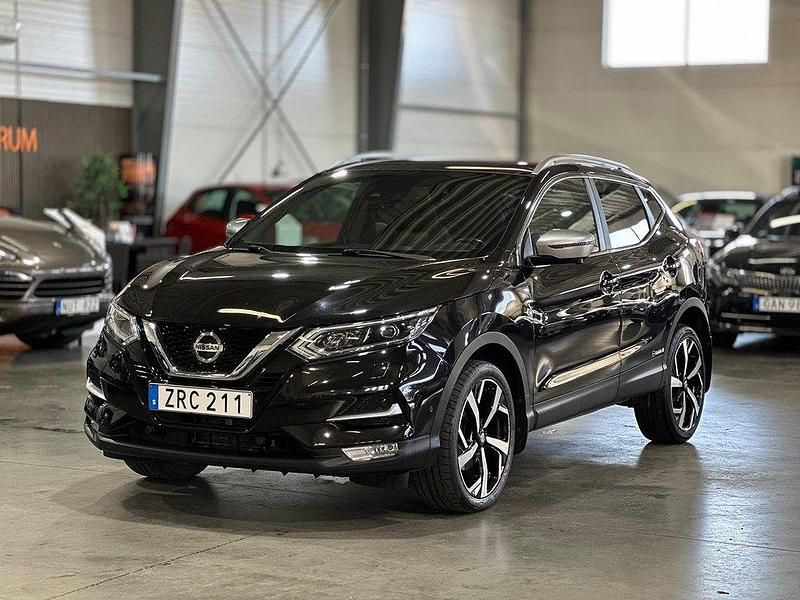 Svart Begagnad 2018 Nissan Qashqai SUV | 169 900 kr (Lite dyr) - Bild 1/4