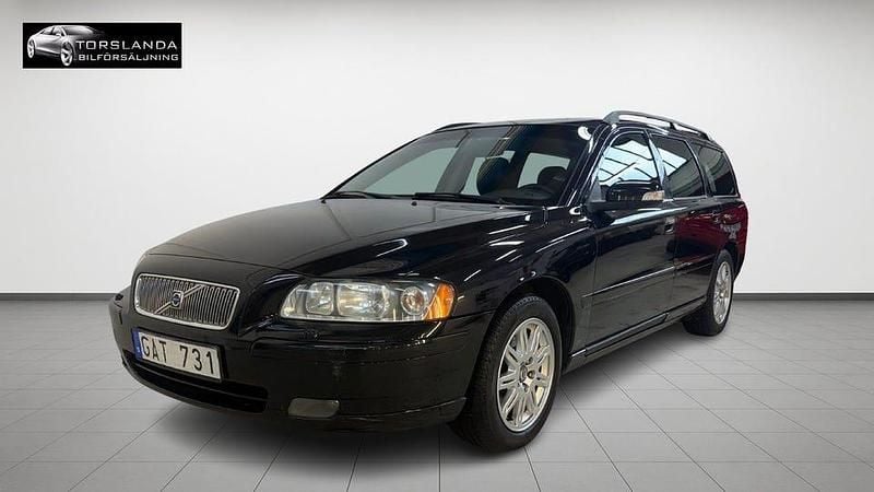 Svart Begagnad 2007 Volvo V70 Standard Kombi | 39 900 kr (Marknadspris) - Bild 1/4