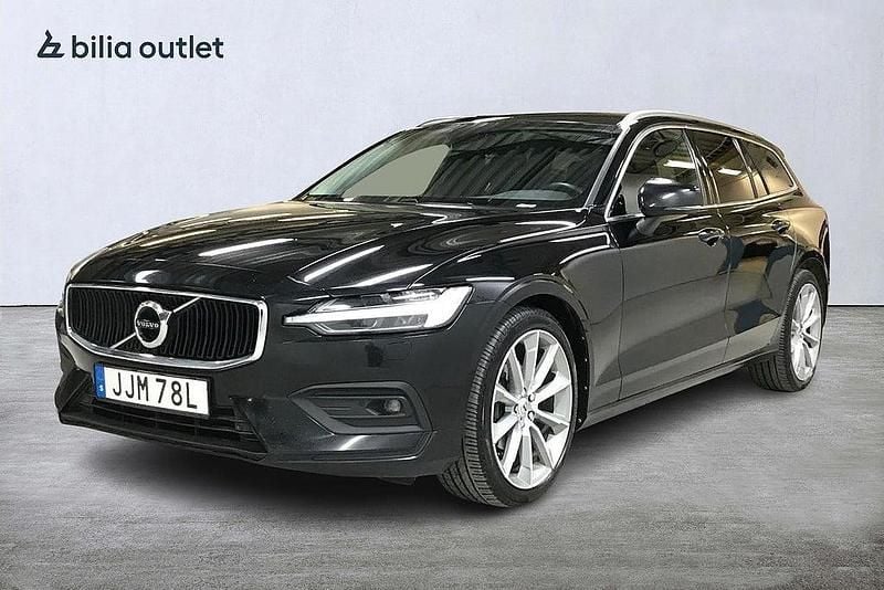 Svart Begagnad 2021 Volvo V60 Momentum Kombi | 229 900 kr (Marknadspris) - Bild 1/3