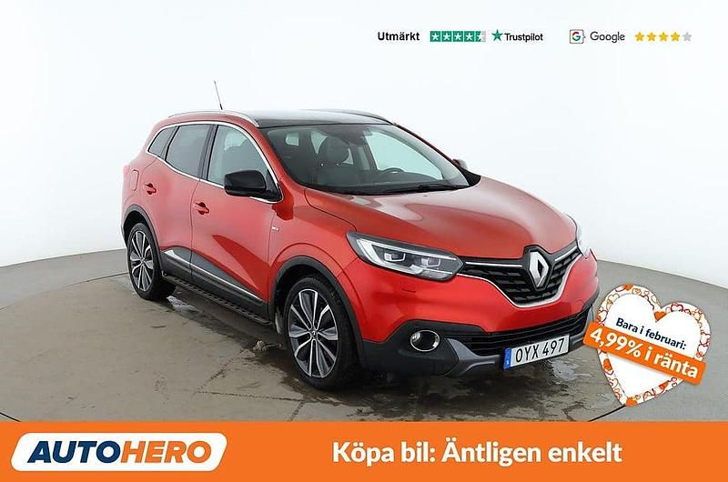 Begagnad Renault Kadjar Bose Edition 112 HK (82 kW) 2015 Röd SUV