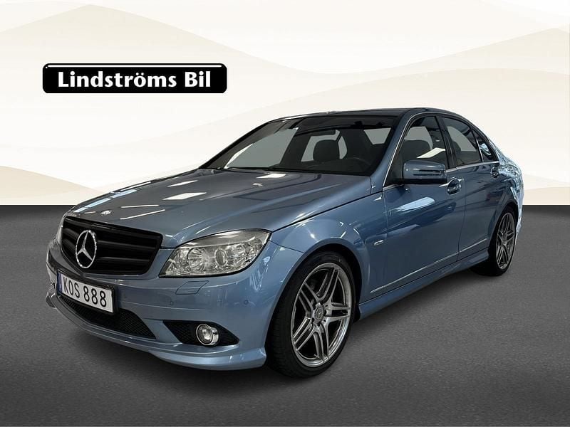 Blå Begagnad 2009 Mercedes C350 Sedan | 129 900 kr (Marknadspris) - Bild 1/3