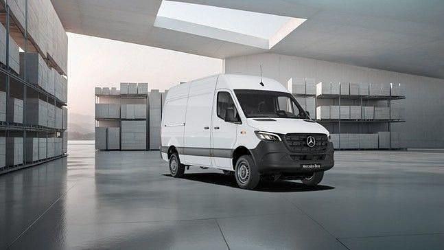 Vit Begagnad 2024 Mercedes Sprinter Van | 746 875 kr (Bra pris) - Bild 1/1
