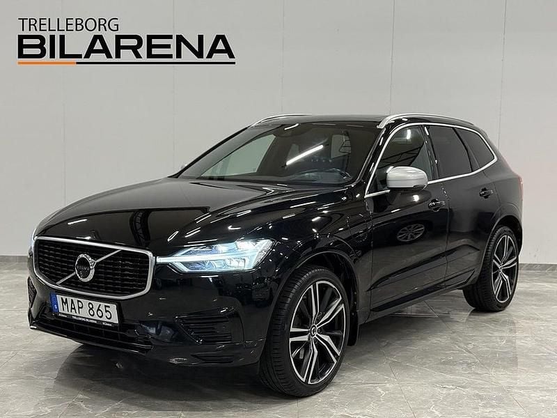 Svart Begagnad 2018 Volvo XC60 R-Design SUV | 299 900 kr (Bra pris) - Bild 1/4