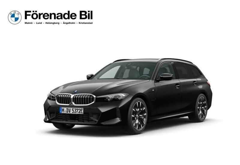 Svart Ny 2025 BMW 330e M Sport Kombi | 679 900 kr (Lite dyr) - Bild 1/4