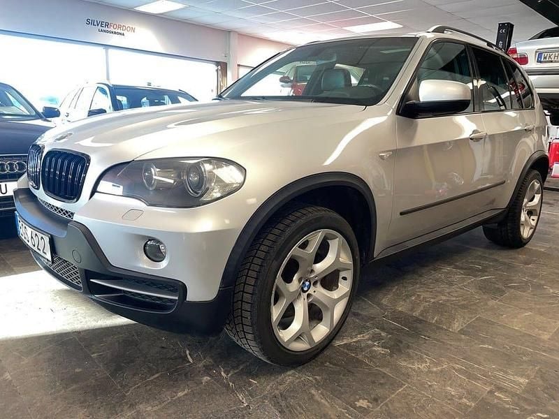 Silver Begagnad 2009 BMW X5 Sport Line SUV | 79 900 kr (Superpris) - Bild 1/4