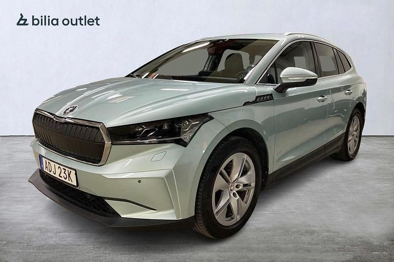 Silver Begagnad 2021 Skoda Enyaq iV SUV | 309 900 kr (Marknadspris) - Bild 1/3