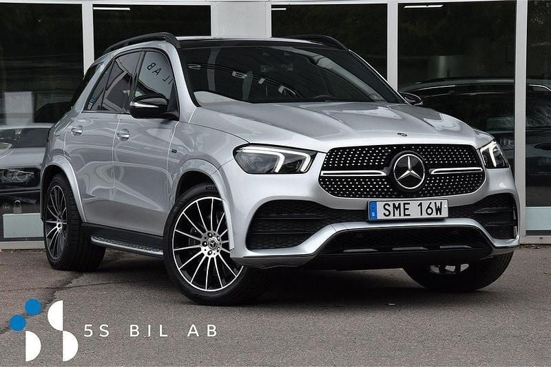 Silver Begagnad 2020 Mercedes GLE350e AMG SUV | 579 900 kr (Bra pris) - Bild 1/4