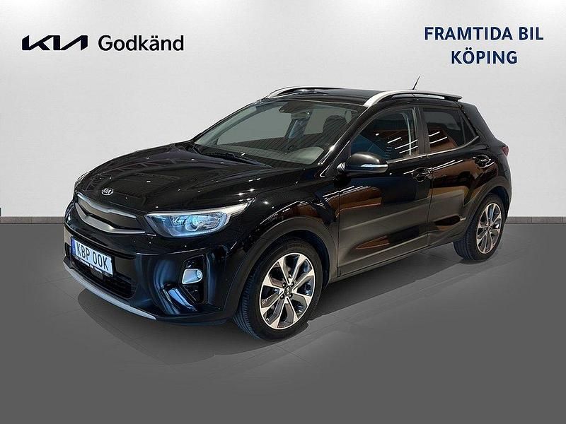 Svart Begagnad 2019 Kia Stonic Advance SUV | 169 500 kr (Marknadspris) - Bild 1/4