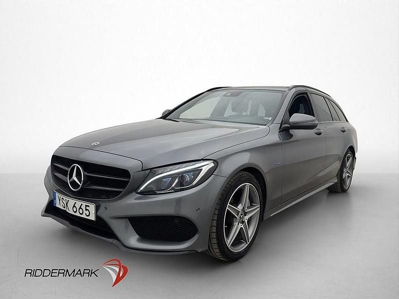 Begagnad Mercedes C350e AMG 211 HK (155 kW) 2017 Grå Kombi