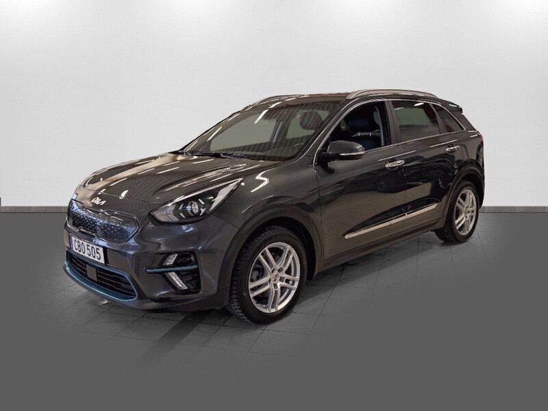 Grå Begagnad 2021 Kia e-Niro Advance SUV | 279 000 kr (Marknadspris) - Bild 1/4