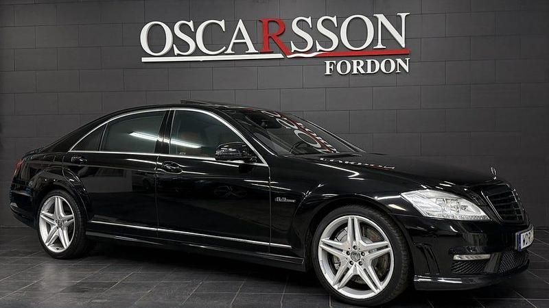 Begagnad Mercedes S63 AMG Exclusive 532 HK (391 kW) 2009 Svart Sedan