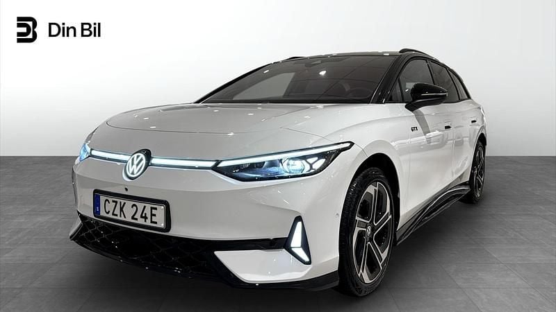 Begagnad VW ID.7 GTX 250 kW (340 HK) 2024 Vit Kombi