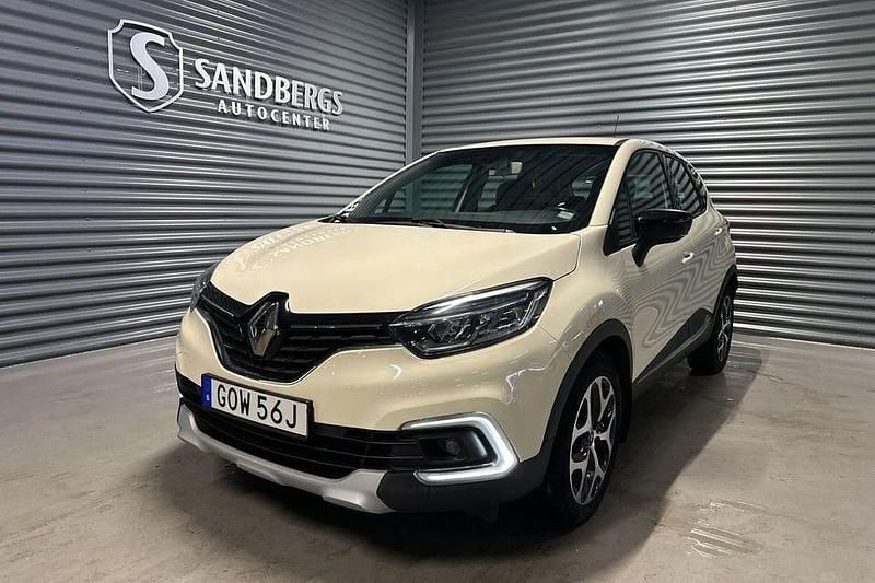 Vit Begagnad 2019 Renault Captur Intens SUV | 127 500 kr (Marknadspris) - Bild 1/4