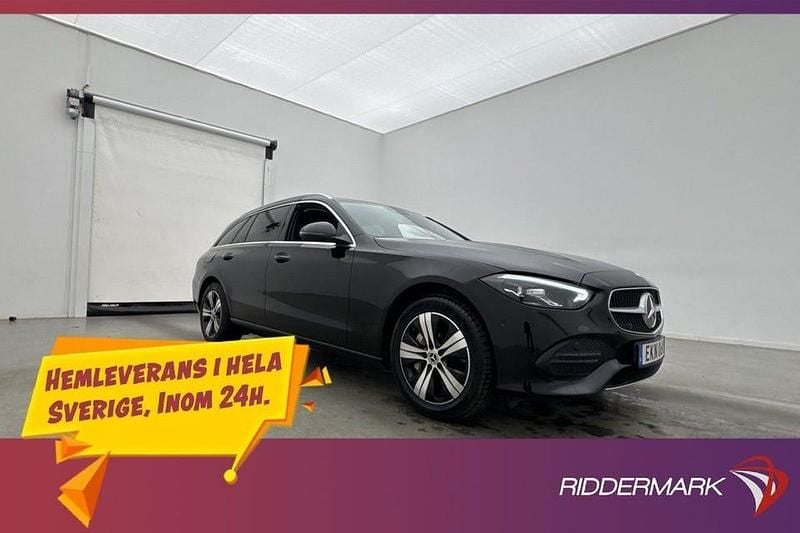 Svart Begagnad 2022 Mercedes C300 Avantgarde Kombi | 324 800 kr (Marknadspris) - Bild 1/3