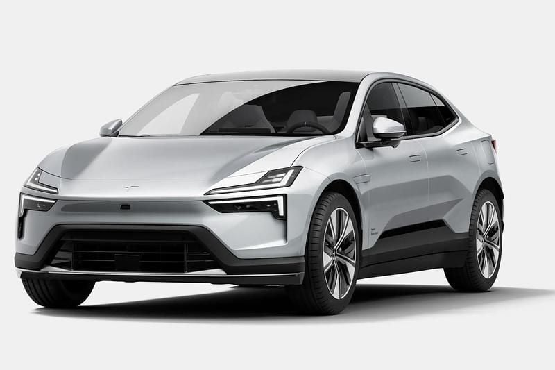 Begagnad Polestar 4 Long Range Single Motor 200 kW (272 HK) 2024 Silver SUV