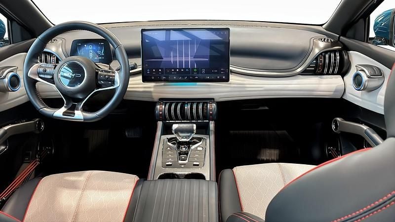 Begagnad BYD Atto 3 Design 150 kW (204 HK) 2022 Blå SUV