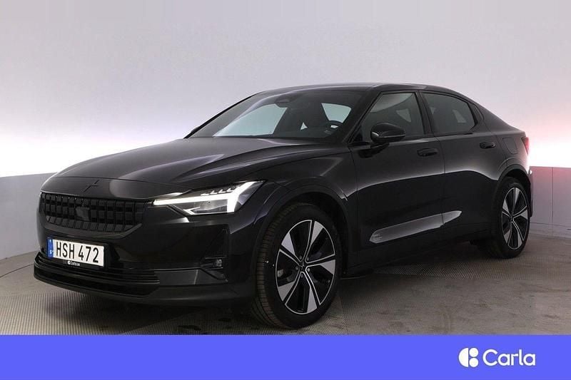 Svart Begagnad 2022 Polestar 2 Pilot-lite Sedan | 424 900 kr (Lite dyr) - Bild 1/4