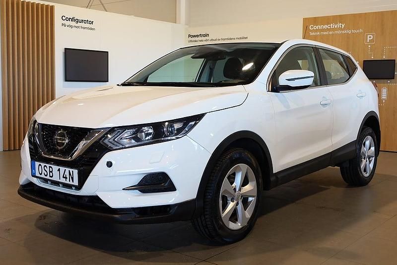 Vit Begagnad 2020 Nissan Qashqai Acenta SUV | 149 900 kr (Marknadspris) - Bild 1/3