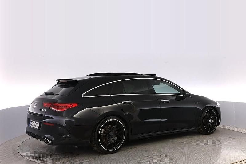 Begagnad Mercedes CLA35 AMG Shooting Brake AMG 2020 Svart Kombi
