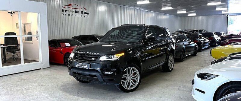 Svart Begagnad 2016 Land Rover Range Rover Sport SUV | 389 900 kr (Lite dyr) - Bild 1/4