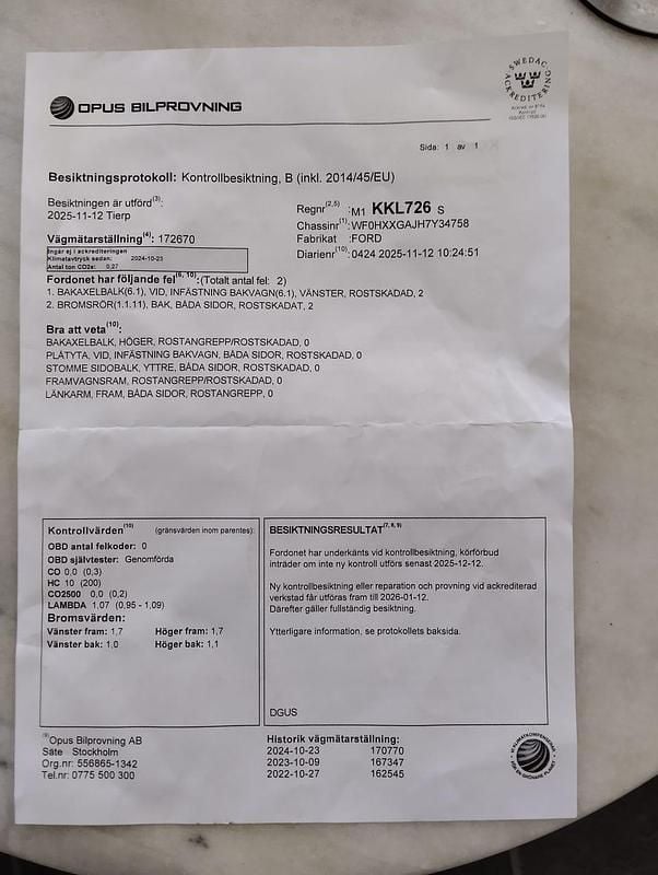 Begagnad 2007 Ford Fiesta Halvkombi | 4 000 kr (Superpris) - Bild 1/4