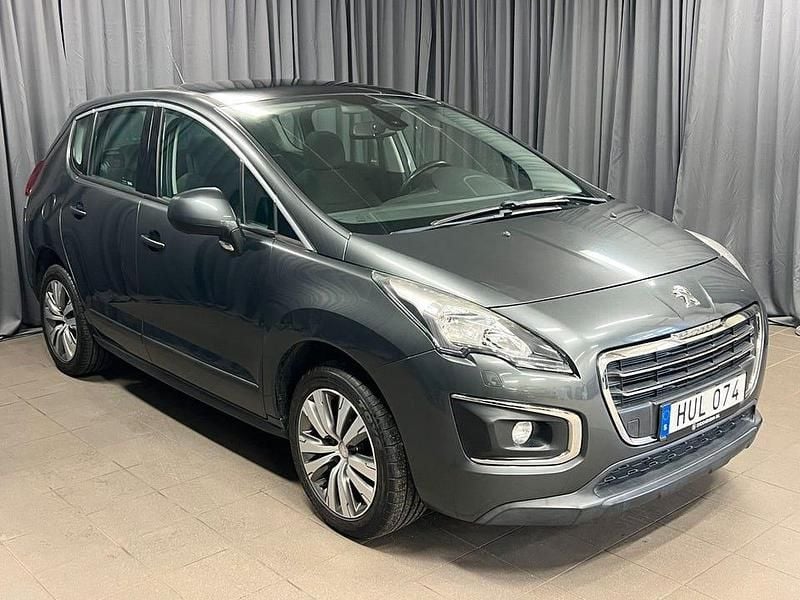 Begagnad Peugeot 3008 131 HK (96 kW) 2015 Mörkgrå Kombi