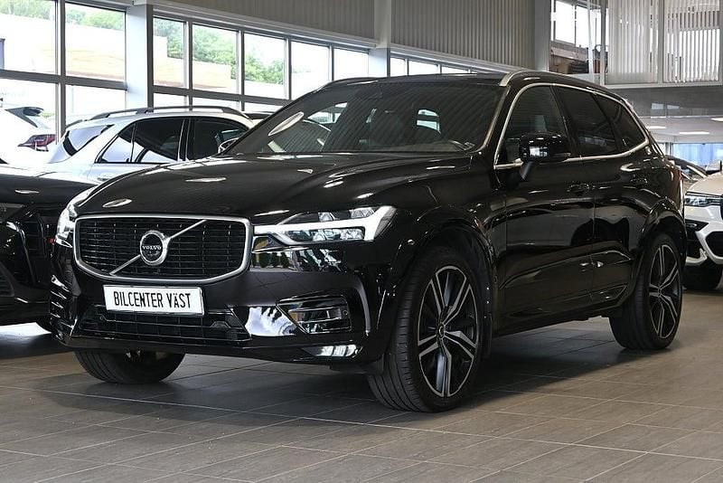 Begagnad Volvo XC60 R-Design 191 HK (140 kW) 2018 Svart SUV