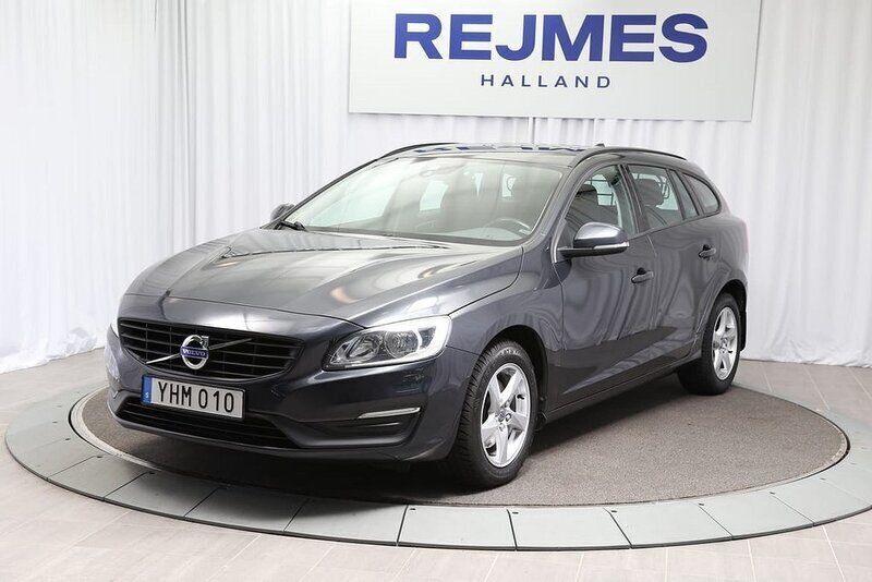 Grå Begagnad 2016 Volvo V60 Business Edition Kombi | 169 500 kr (Lite dyr) - Bild 1/4