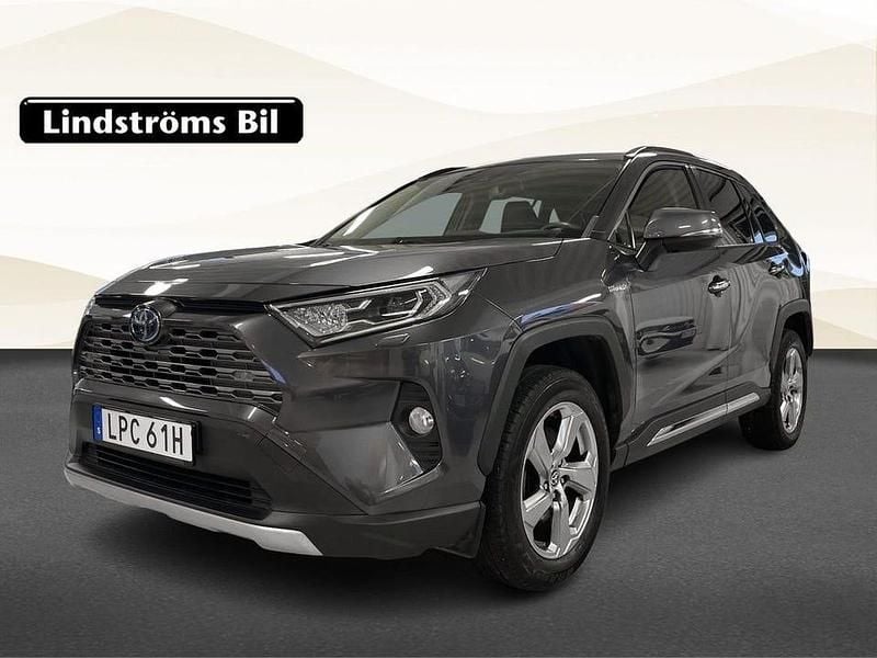 Grå Begagnad 2021 Toyota RAV4 Hybrid Executive SUV | 354 900 kr (Lite dyr) - Bild 1/3