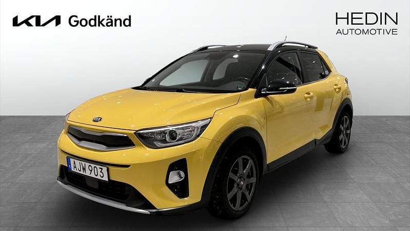 Gul Begagnad 2018 Kia Stonic Advance SUV | 164 900 kr (Marknadspris) - Bild 1/4