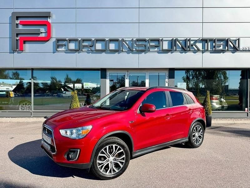 Mörkröd (orient röd metallic) Begagnad 2015 Mitsubishi ASX Comfort Edition SUV | 109 000 kr (Marknadspris) - Bild 1/4