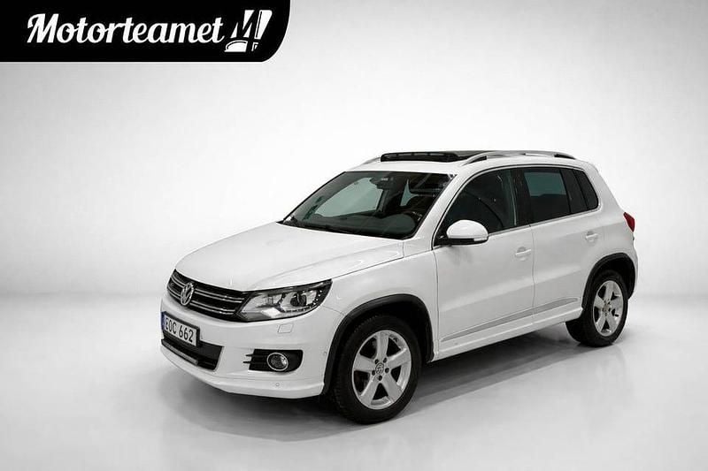 Begagnad VW Tiguan R-line 184 HK (135 kW) 2015 Vit SUV