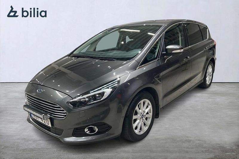 Grå Begagnad 2016 Ford S-MAX Business Edition Kombi | 178 900 kr (Lite dyr) - Bild 1/4