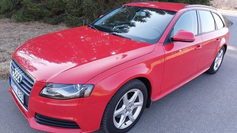 Röd Begagnad 2009 Audi A4 Kombi | 49 900 kr (Marknadspris) - Bild 1/4