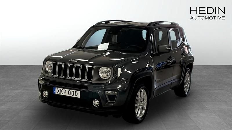 Grå (grey) Begagnad 2021 Jeep Renegade Limited SUV | 269 900 kr (Marknadspris) - Bild 1/4