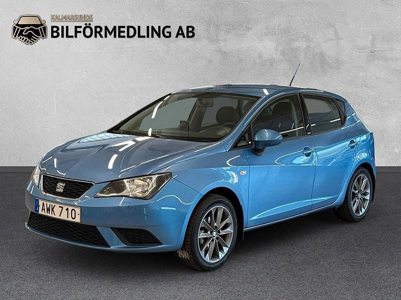 Blå Begagnad 2014 Seat Ibiza Style Halvkombi | 78 900 kr (Marknadspris) - Bild 1/4