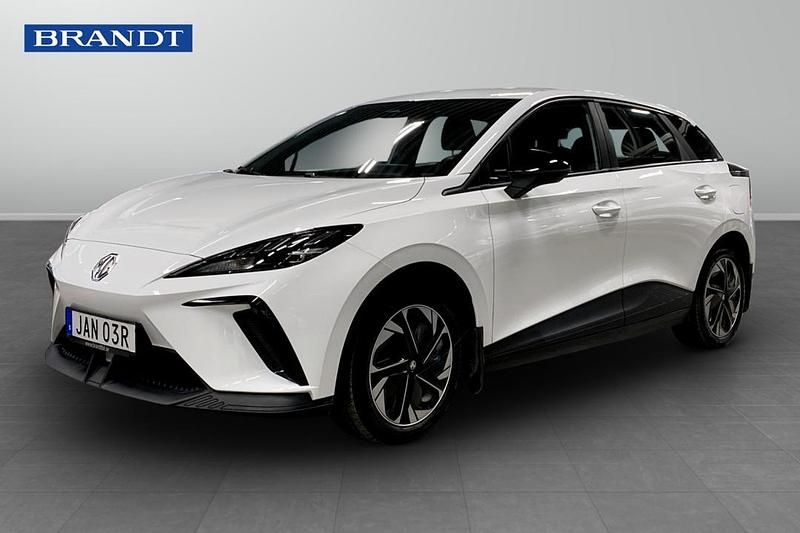 Vit Begagnad 2023 MG MG4 EV Halvkombi | 209 000 kr - Bild 1/3