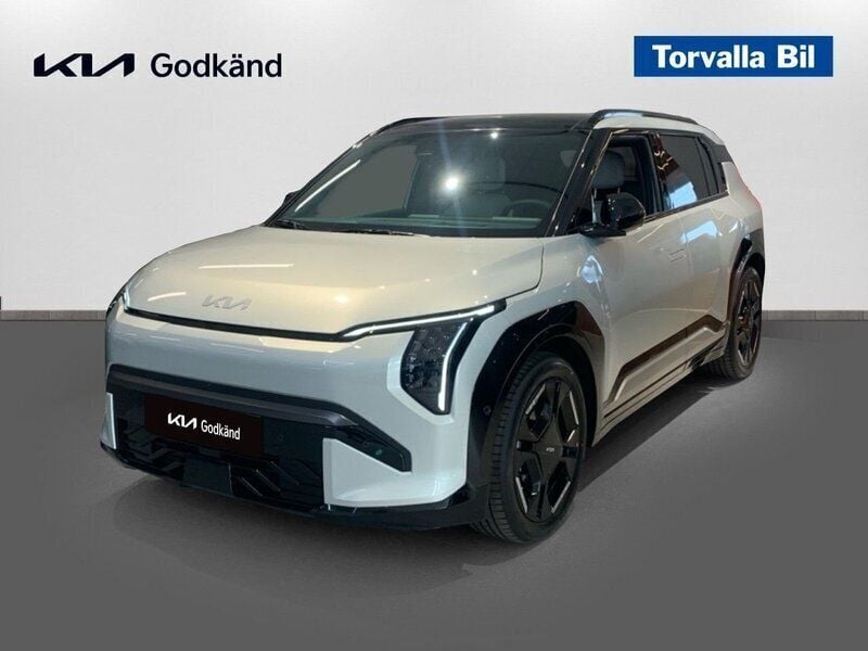 Grå (ivory silver ) Begagnad 2024 Kia EV3 2 SUV | 529 900 kr (Dyr) - Bild 1/4