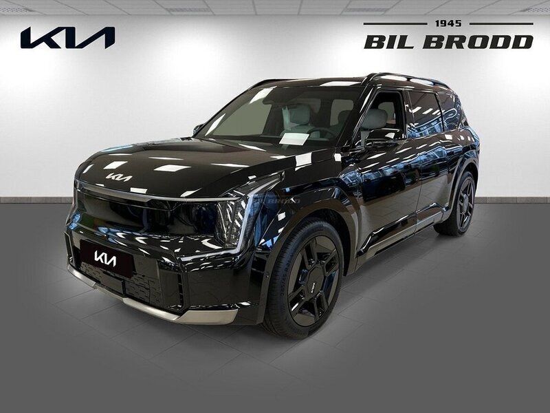 Svart Begagnad 2023 Kia EV9 3 SUV | 897 900 kr (Dyr) - Bild 1/4