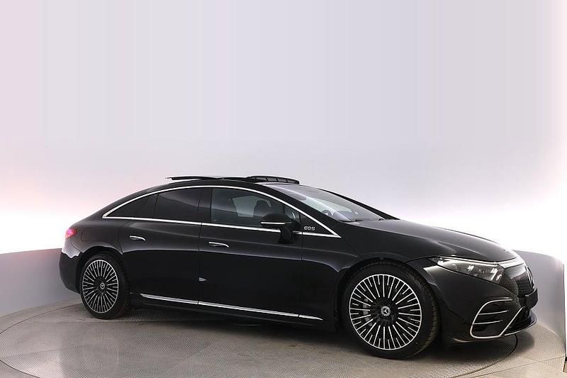 Ny Mercedes EQS450+ 2025 Svart