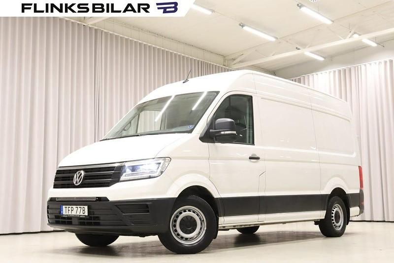 Vit Begagnad 2022 VW Crafter Van | 598 750 kr - Bild 1/4