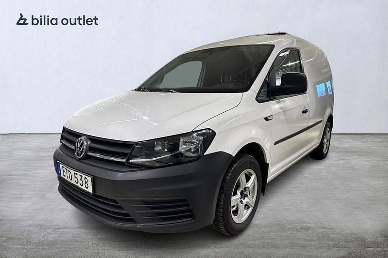 Begagnad VW Caddy 102 HK (75 kW) 2017 Vit Minibuss