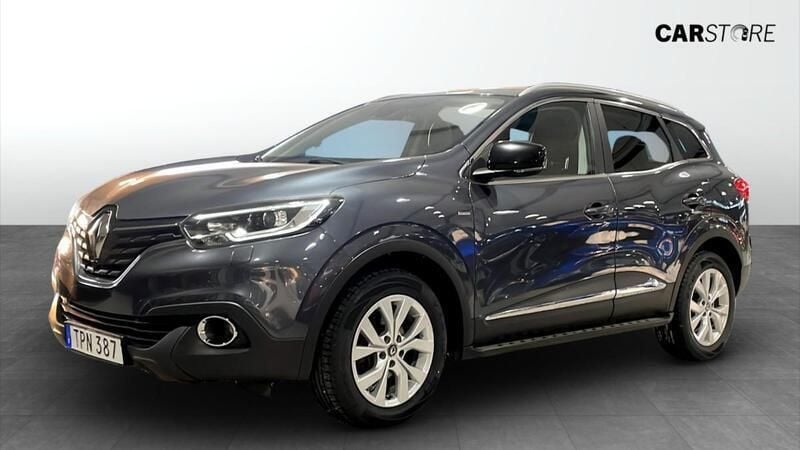 Grå (blue) Begagnad 2019 Renault Kadjar LIMITED SUV | 119 900 kr (Marknadspris) - Bild 1/4