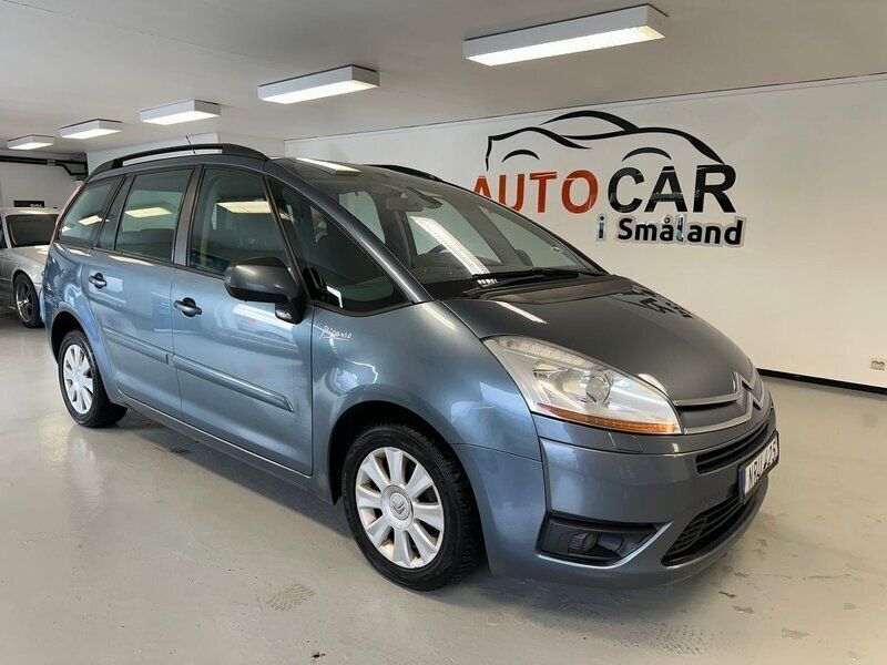 Mörkgrå Begagnad 2009 Citroën Grand C4 Picasso Minibuss | 39 900 kr (Marknadspris) - Bild 1/4