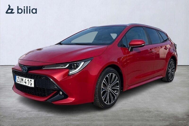 Röd Begagnad 2019 Toyota Corolla Style Kombi | 229 900 kr (Marknadspris) - Bild 1/4