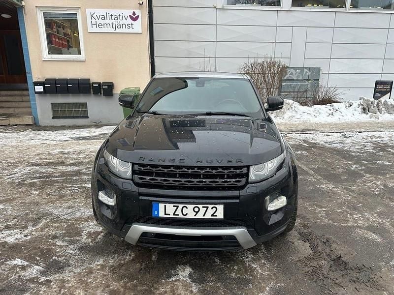 Begagnad Land Rover Range Rover evoque 190 HK (139 kW) 2012 Svart SUV